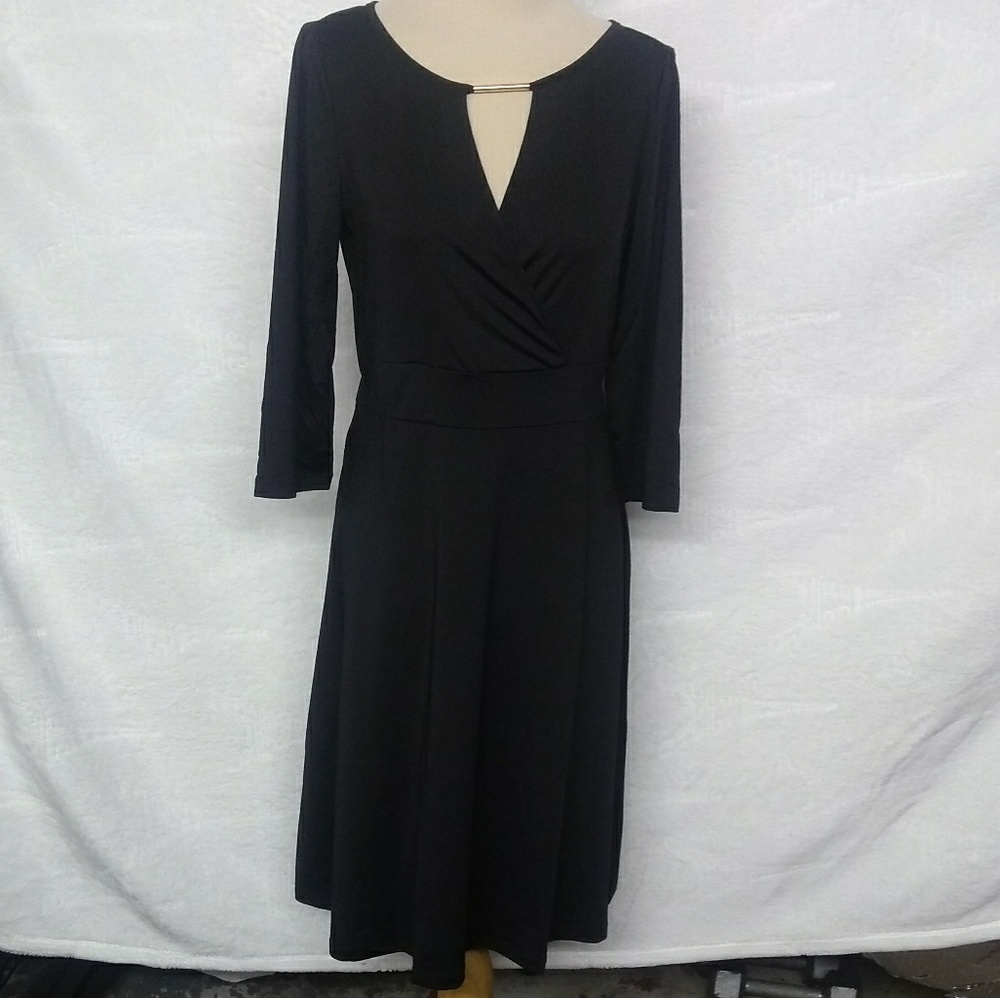Avon Keyhole Flounce Party Dress
